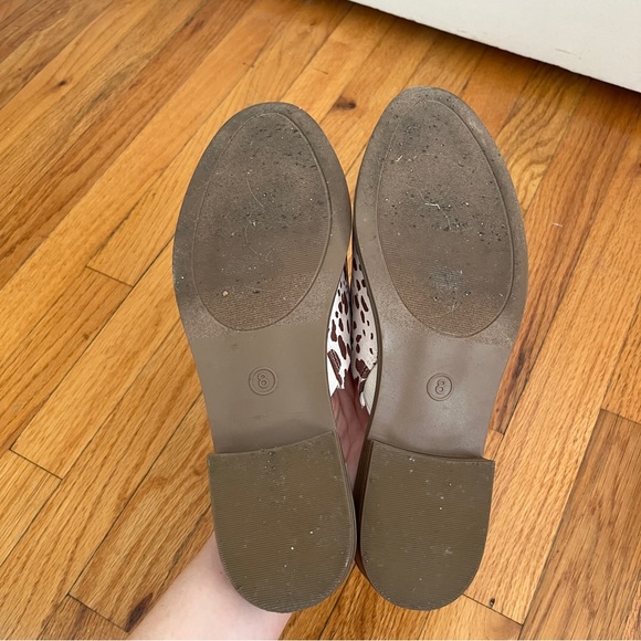 Universal Thread Cow Print Mules - Picture 2 of 4